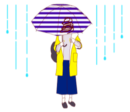 Fashionista lady sticker #8678494