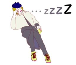 Fashionista lady sticker #8678497