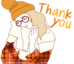 Fashionista lady sticker #8678504