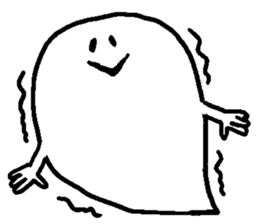 balloon ghost 7 sticker #8678862