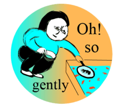 A little surreal Menko<pog> English ver. sticker #8678993