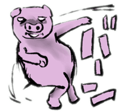 FATPIG sticker #8679160