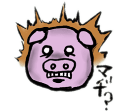 FATPIG sticker #8679180