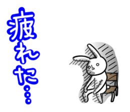 Sparkle eyes "usagi-san" 4 sticker #8679561