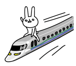 Sparkle eyes "usagi-san" 4 sticker #8679566