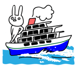 Sparkle eyes "usagi-san" 4 sticker #8679569