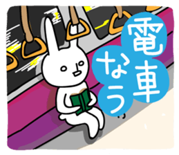 Sparkle eyes "usagi-san" 4 sticker #8679570