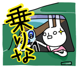 Sparkle eyes "usagi-san" 4 sticker #8679572