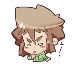 Taro and I 2. sticker #8679989