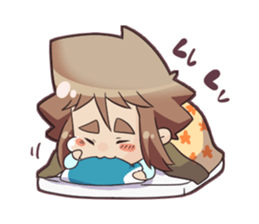 Taro and I 2. sticker #8679991