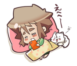 Taro and I 2. sticker #8679994