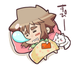 Taro and I 2. sticker #8679995