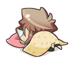 Taro and I 2. sticker #8680005