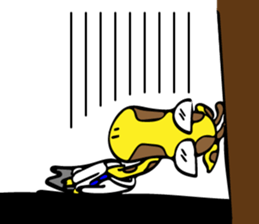 Japanese Salaryman Giraffe sticker #8680839