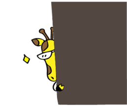 Japanese Salaryman Giraffe sticker #8680841