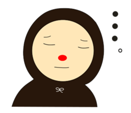 sleepyhead of the red nose sticker #8682079