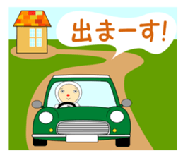 sleepyhead of the red nose sticker #8682086