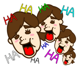 Powerful fuchan sticker #8682605