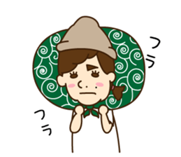 Powerful fuchan sticker #8682611