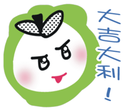 White face in my line-2 sticker #8683227