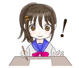 enjoying school life sticker #8684575