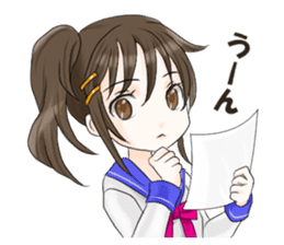 enjoying school life sticker #8684576