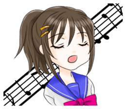enjoying school life sticker #8684594