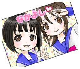 enjoying school life sticker #8684603