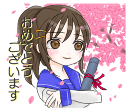 enjoying school life sticker #8684609