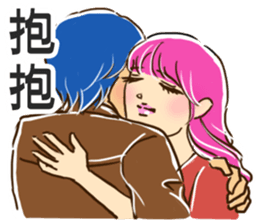 look at the chick over there sticker #8686136