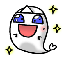 yuru-fuwa-obake sticker #8686195