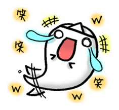 yuru-fuwa-obake sticker #8686197