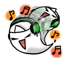 yuru-fuwa-obake sticker #8686220