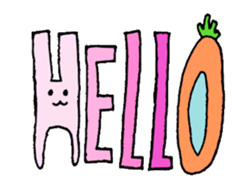 rabbitn sticker #8686479