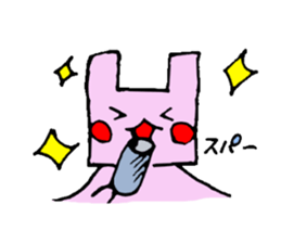 rabbitn sticker #8686501