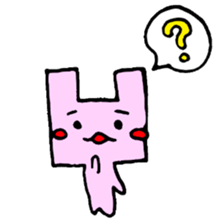 rabbitn sticker #8686502