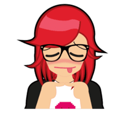 Sakura the Gamer Girl sticker #8686560