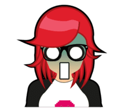 Sakura the Gamer Girl sticker #8686561