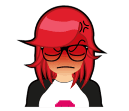 Sakura the Gamer Girl sticker #8686562