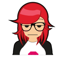 Sakura the Gamer Girl sticker #8686563