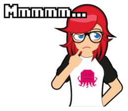 Sakura the Gamer Girl sticker #8686570