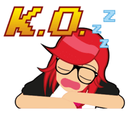 Sakura the Gamer Girl sticker #8686576