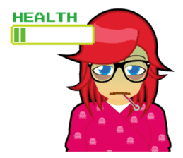 Sakura the Gamer Girl sticker #8686578