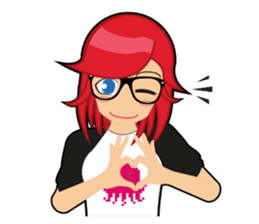 Sakura the Gamer Girl sticker #8686579