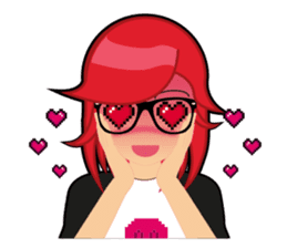 Sakura the Gamer Girl sticker #8686580