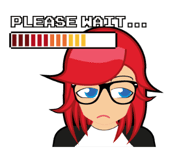 Sakura the Gamer Girl sticker #8686582