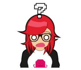 Sakura the Gamer Girl sticker #8686583