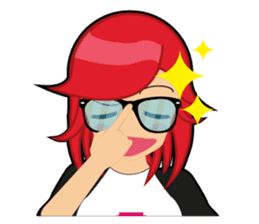 Sakura the Gamer Girl sticker #8686586