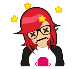 Sakura the Gamer Girl sticker #8686587