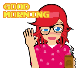 Sakura the Gamer Girl sticker #8686590